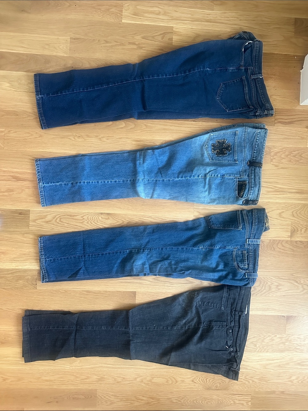Women’s Blue Denim Jeans Bundle - Classic Mid Wash